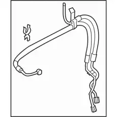 HOSE ASSEMBLY-POWER STEERING 34610AG05A SUBARU