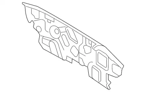 Подкладка-изоляц. панель 841201F500 KIA