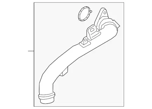 PIPE,AIR INTAKE PYY1-13-24X MAZDA