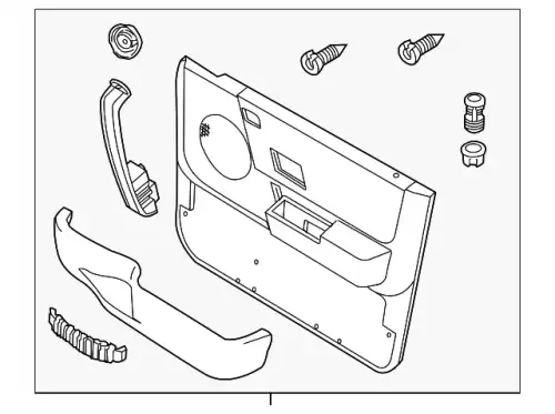 Casing-front door, Alpaca, Дверь водителя, LHD EJB501850SMS LAND ROVER