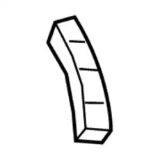 BRACKET FASCIA SUPPORT 68138 374AC JEEP