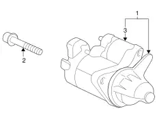 Стартер HONDA 06312PLR505RM