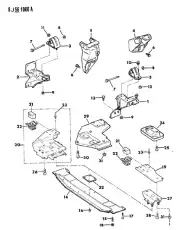BOLT HEX HEAD 3420 2606 DODGE