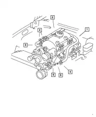 O RING TUBE ASSY HEATER RETURN 474 0906 DODGE