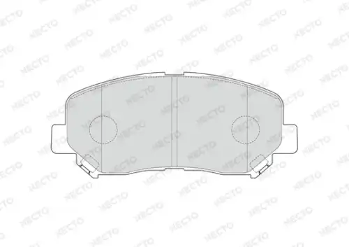 Тормозные колодки дисковые NECTO FD7640A