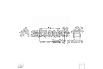 Радиатор системы охлаждения двигателя ASHUKI C557-11