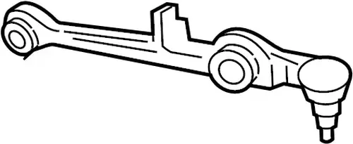 Рычаг подвески BENTLEY 4E0 407 151 J