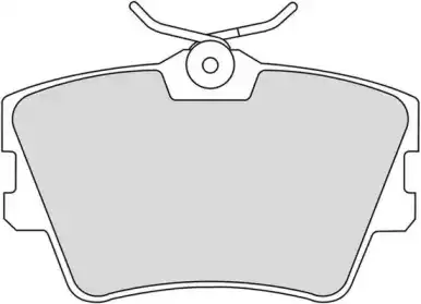 Тормозные колодки дисковые DURON DBP391132