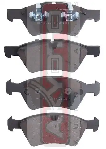 Тормозные колодки дисковые ASVA AKD-16102