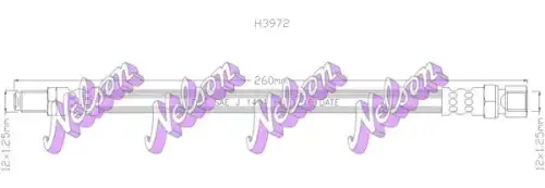 ШЛАНГ СЦЕПЛЕНИЯ H3972 NELSON