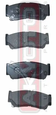Тормозные колодки дисковые ASVA AKD-0797