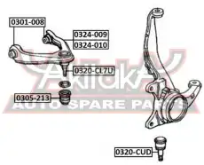 Рычаг подвески ASVA 0324-010