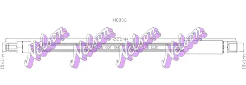 ШЛАНГ ТОРМОЗНОЙ H0036 NELSON
