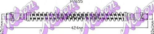 ШЛАНГ ТОРМОЗНОЙ H7655 NELSON