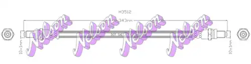 ШЛАНГ ТОРМОЗНОЙ H3512 NELSON