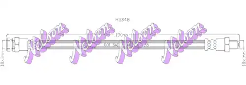 ШЛАНГ ТОРМОЗНОЙ H5848 NELSON