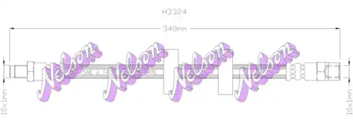 ШЛАНГ ТОРМОЗНОЙ H3324 NELSON