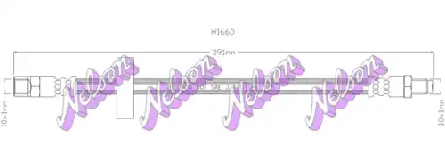 ШЛАНГ ТОРМОЗНОЙ H1660 NELSON