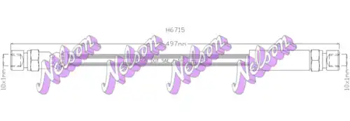 ШЛАНГ ТОРМОЗНОЙ H6715 NELSON
