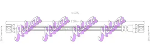 ШЛАНГ ТОРМОЗНОЙ H1725 NELSON