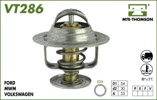 Термостат системы охлаждения MTE-THOMSON VT286.82