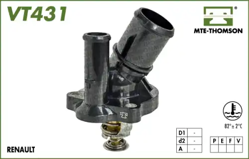 Термостат системы охлаждения MTE-THOMSON VT431.82