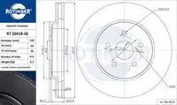 Тормозной диск ROTINGER RT 20418-GL