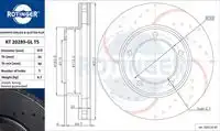 Тормозной диск ROTINGER RT 20289-GL T5