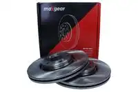 Тормозной диск MAXGEAR 19-1305 вентилируемый , передняя ось