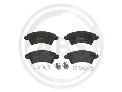 Тормозные колодки дисковые A.B.S. P61067