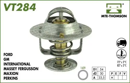 Термостат системы охлаждения MTE-THOMSON VT284.82
