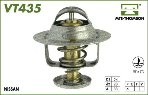 Термостат системы охлаждения MTE-THOMSON VT435.82