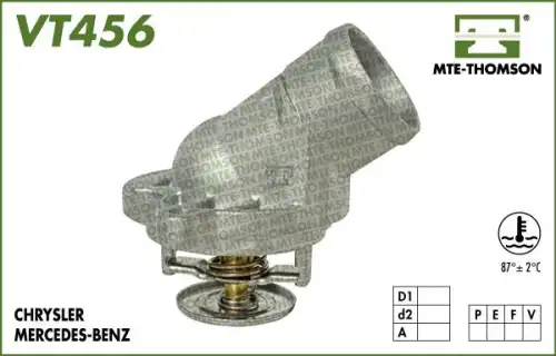 Термостат системы охлаждения MTE-THOMSON VT456.87