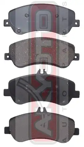 Тормозные колодки дисковые ASVA AKD-16103