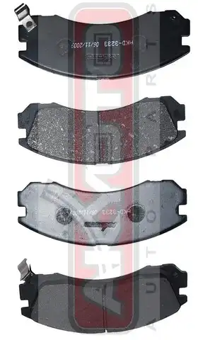 Тормозные колодки дисковые ASVA AKD-3233