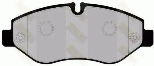 Тормозные колодки дисковые передняя ось BRAKE ENGINEERING PA1786
