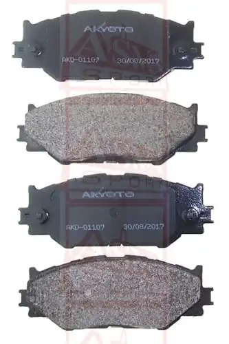 Тормозные колодки дисковые ASVA AKD-01107