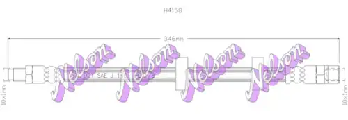 ШЛАНГ ТОРМОЗНОЙ H4158 NELSON