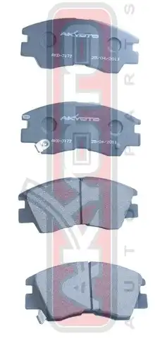 Тормозные колодки дисковые ASVA AKD-3172
