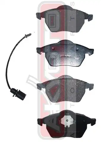 Тормозные колодки дисковые ASVA AKD-1029