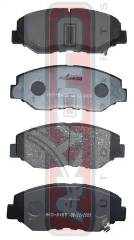 Тормозные колодки дисковые ASVA AKD-8485