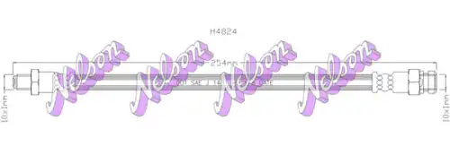 ШЛАНГ ТОРМОЗНОЙ H4824 NELSON