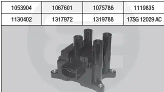 Катушка зажигания BRECAV 215.007