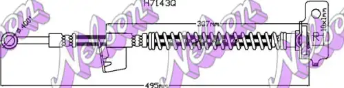 ШЛАНГ ТОРМОЗНОЙ H7143Q NELSON
