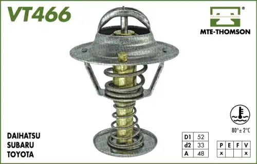 Термостат системы охлаждения MTE-THOMSON VT466.80