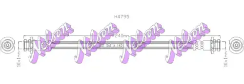 ШЛАНГ ТОРМОЗНОЙ H4795 NELSON