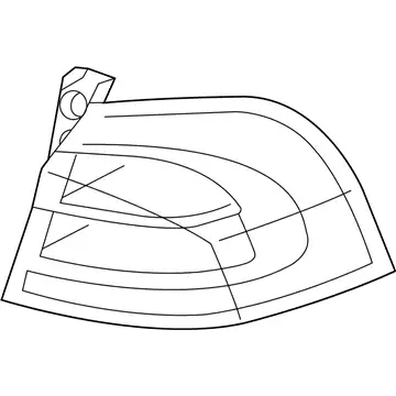 Стекло фары KIA 924201W220