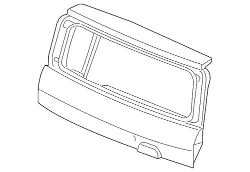 Задняя дверь 68100SCVA00ZZ HONDA