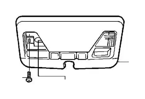 внутр. лампа серый 9483145 VOLVO