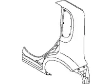 Крыло INFINITI G8101ZQ0MA